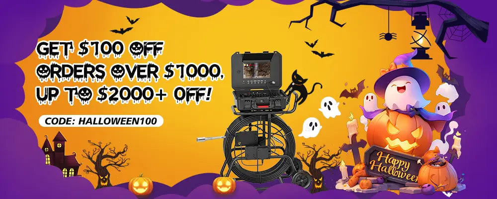 SANYIPACE Sewer Cameras Halloween Promotion: Save up to $2,000+🎃