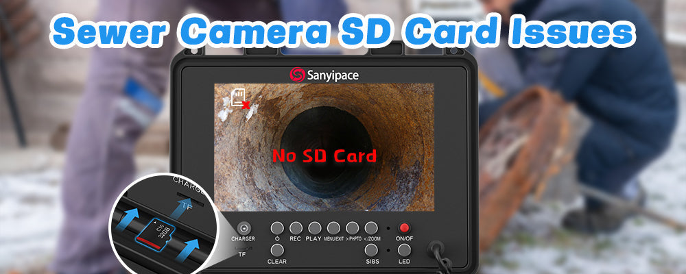 Dépannage des problèmes de carte SD de la caméra d'égout