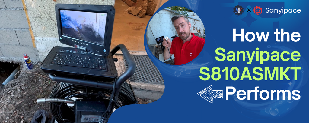 Test de caméra d'inspection des égouts : Comment <tc>Sanyipace</tc> S810ASMKT effectue