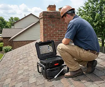 All-in-one sewer camera