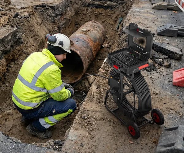 200ft-600ft Drain Camera
