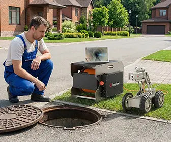 Robotic Sewer Crawler