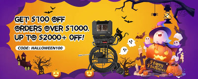 SANYIPACE Rioolcamera's Halloween-actie: bespaar tot wel $ 2.000+🎃