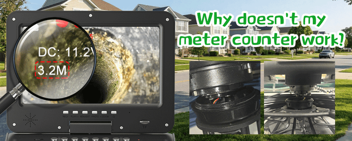 Sewer Camera Meter Counter