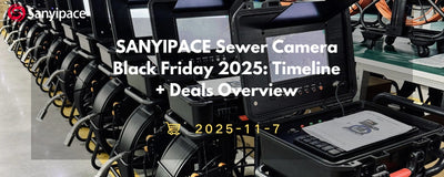 SANYIPACE Sewer Camera Black Friday 2025: Timeline + Deals Overview