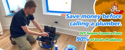 Don’t Call the Plumber Yet! A DIY Sewer Camera Can Solve 90% of Your Drain Problems