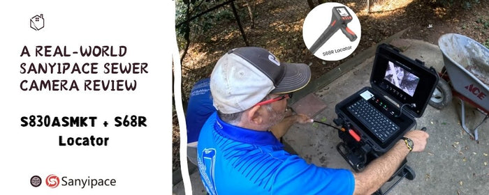 A Real-World Sanyipace Sewer Camera Review || S830ASMKT + S68R Locator