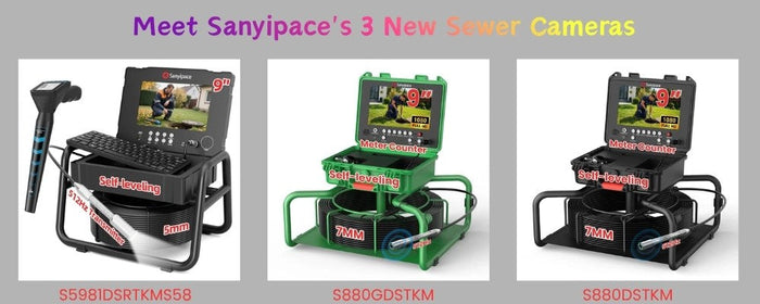 Sanyipace's 3 New Sewer Cameras