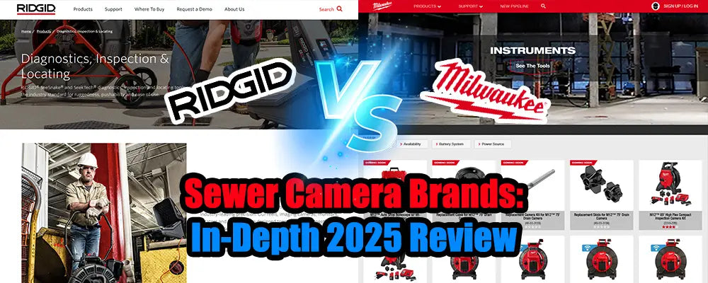 RIDGID vs Milwaukee Sewer Camera Brands: In-Depth 2025 Review