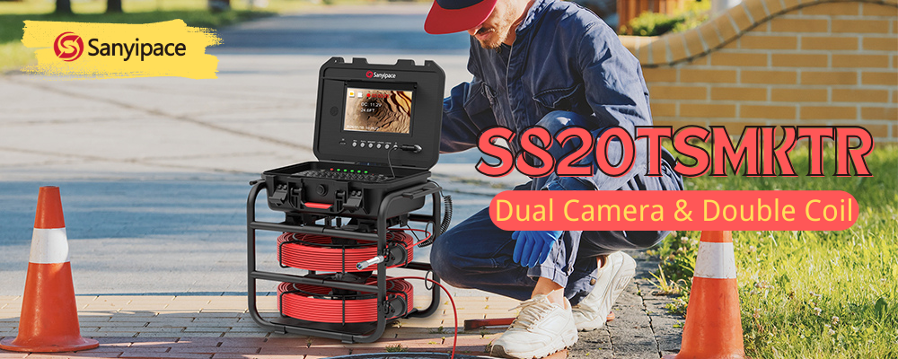 Plumbing Camera Dual Camera & Double Coil | S820TSMKTR