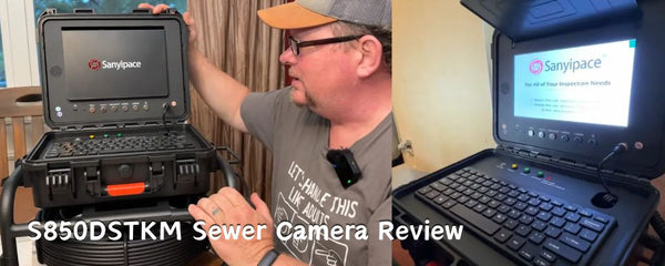 SANYIPACE S850DSTKM Sewer Camera Review: Drain to Pond Fishing