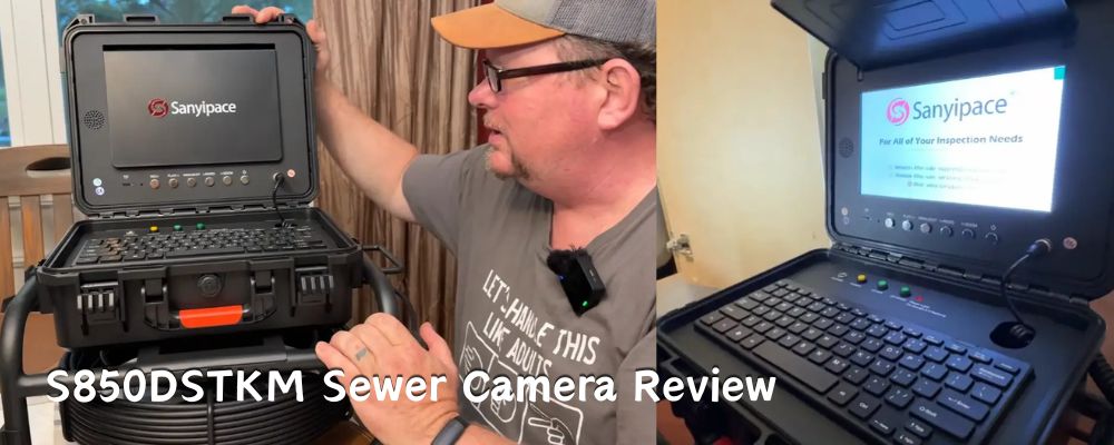 SANYIPACE S850DSTKM Sewer Camera Review: Drain to Pond Fishing