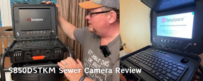 SANYIPACE S850DSTKM Sewer Camera Review: Drain to Pond Fishing