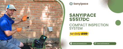 Sewer Camera Review: Sanyipace S5517DC Compact Inspection System
