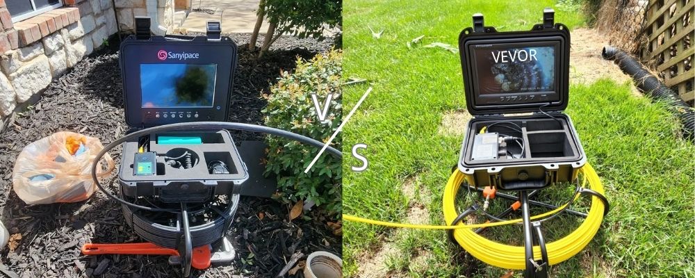SANYIPACE Sewer Camera vs VEVOR Sewer Camera: Which Is Better？
