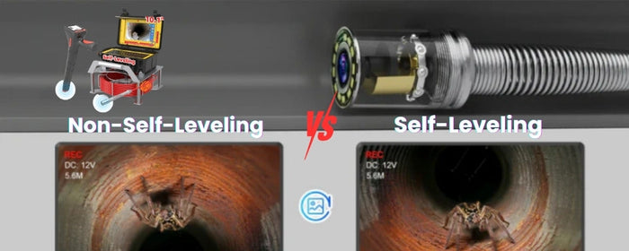 Self-Leveling vs. Non-Self-Leveling Sewer Camera