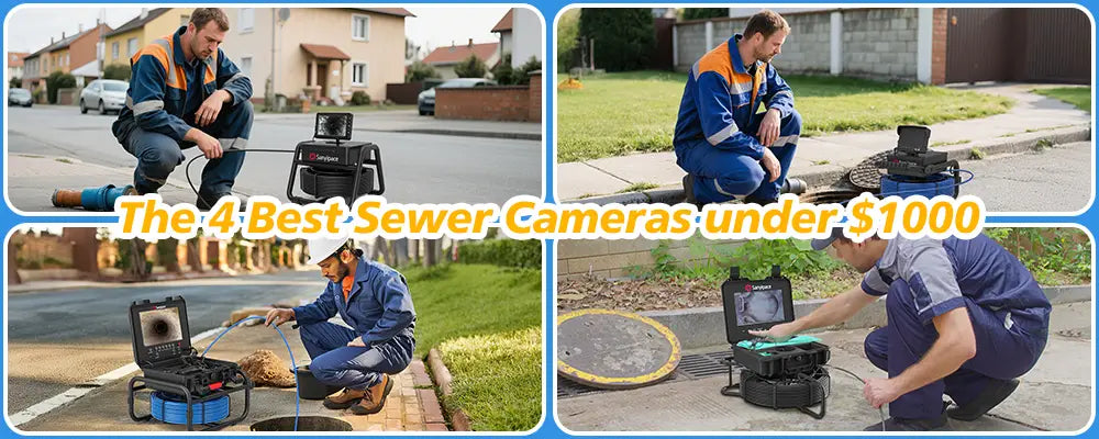 The 4 Best Sewer Cameras under $1000