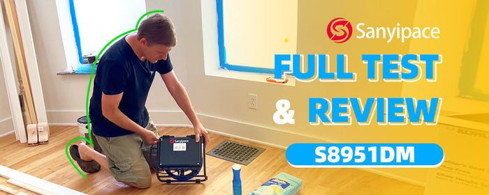 Plumbing Camera Review: Testing the Sanyipace Sewer Camera on a 100-Year-Old House