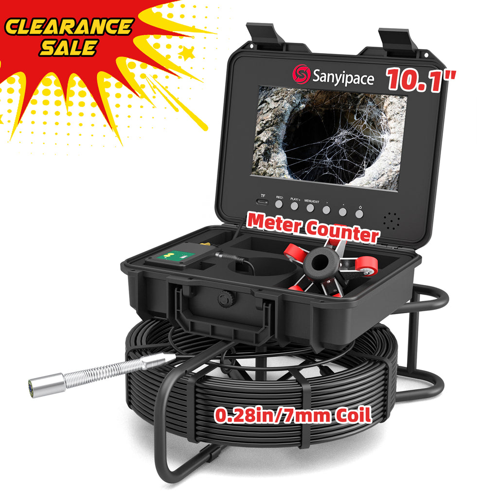 10-inch Endoscope Sewer Camera Harder Cable with 512Hz Probe  | F5800ADJKABTX