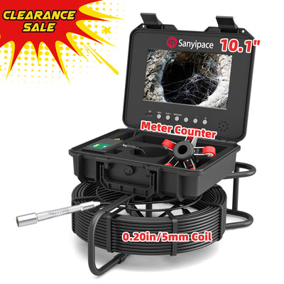 10-inch Drain Camera with 512Hz Locator | F5800ADJKABTX & U8R