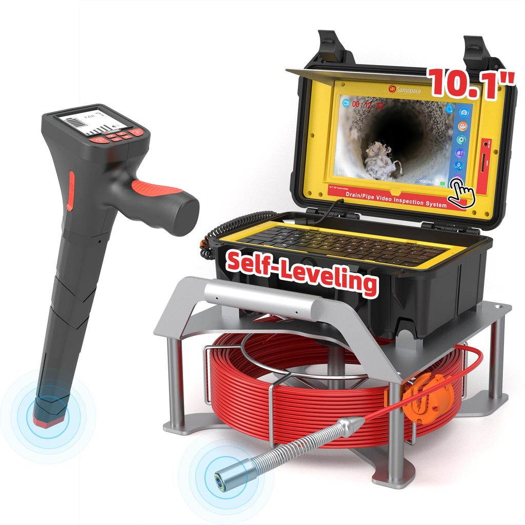 self leveling sewer camera