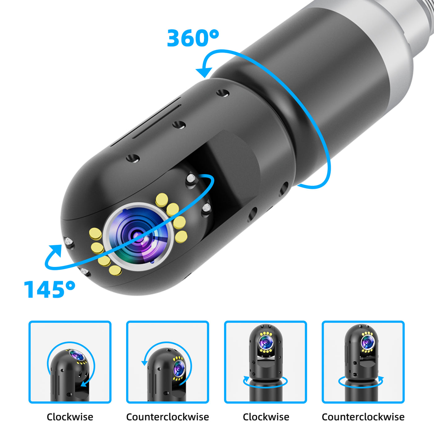 360 Rotating Plumbing Camera with 9mm Coils Sewer Camera | S830ASMKT360 (Shipped within a week)