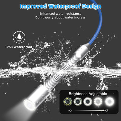 Improved IP68 Waterproof