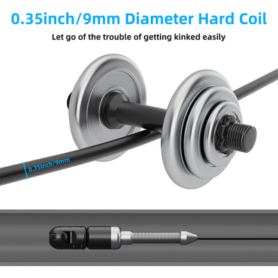 360 Rotating Plumbing Camera with 9mm Coils Sewer Camera | S830ASMKT360 (Shipped within a week)