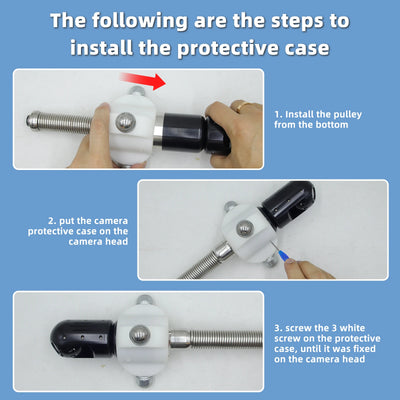 Sanyipace Guide Wheels Protective Cover-360° Camera Head