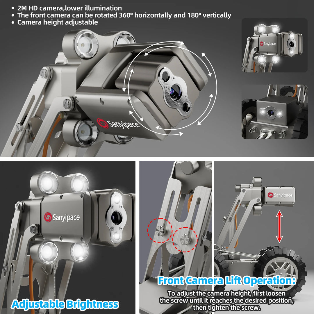 Sewer Crawler Camera | Camera Crawler | Crawl Space Robot