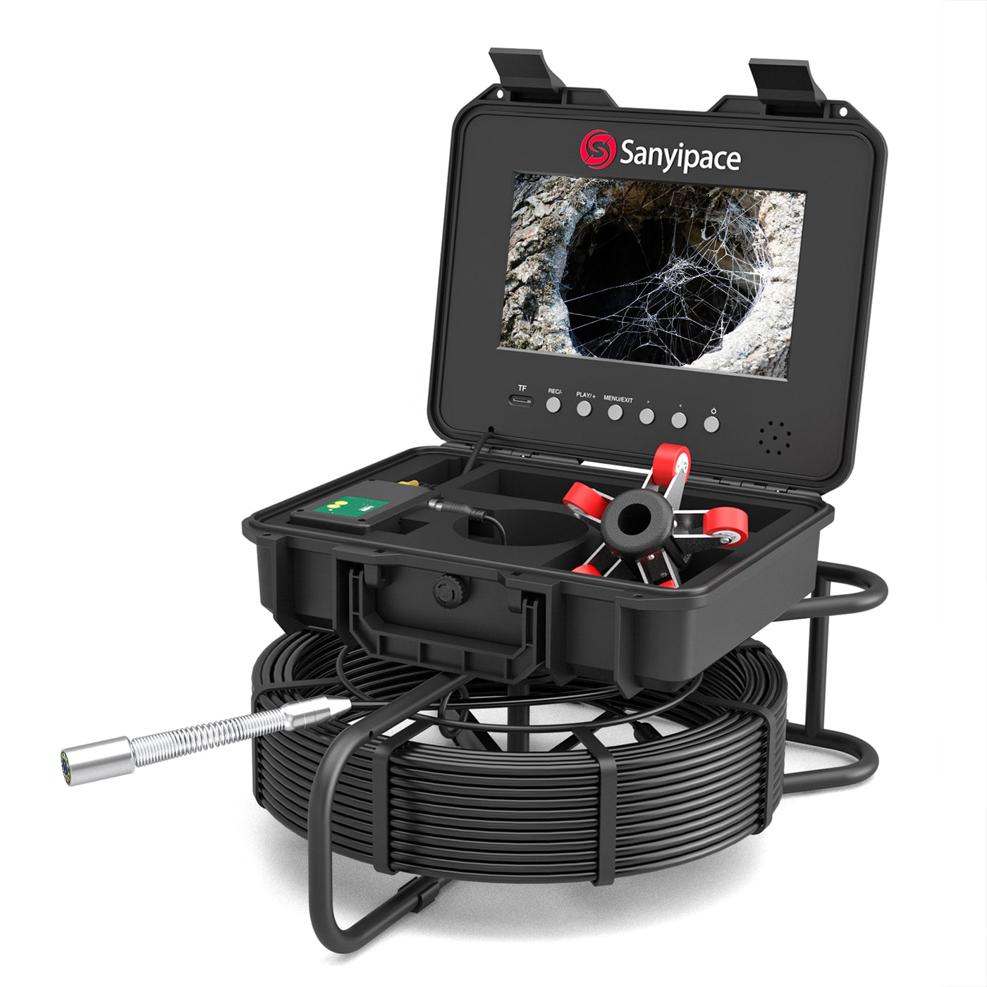 10-inch Drain Cameara with 512Hz Locator | F5800ADJKABTX & U8R