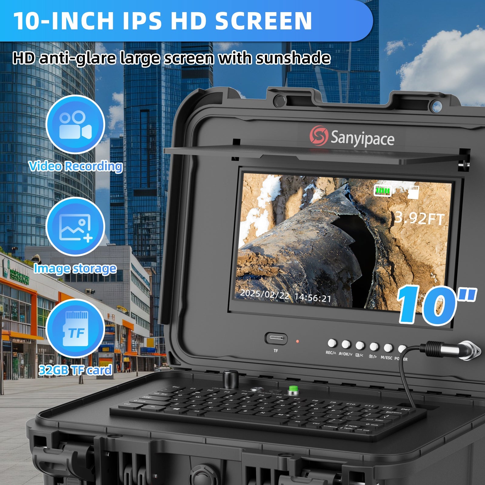 sewer inspection camera​