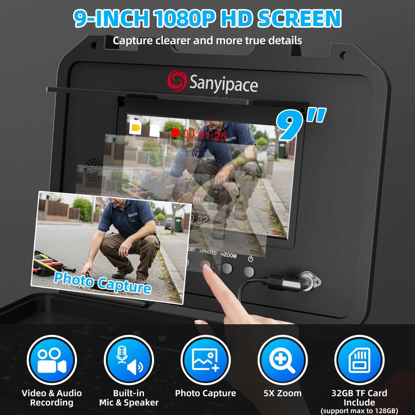 video pipe inspection camera