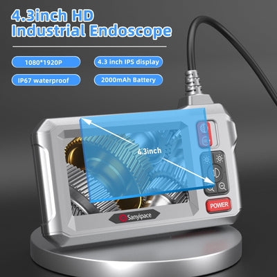 1080P Handheld Borescope Inspection Camera with Light | S9431