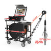 200M Borehole Camera with 360° Dual View, Kevlar Cable, FHD Monitor & Electric Winch | S666