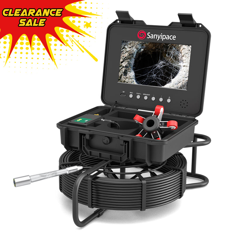 10-inch Drain Camera with 512Hz Locator | F5800ADJKABTX & U8R