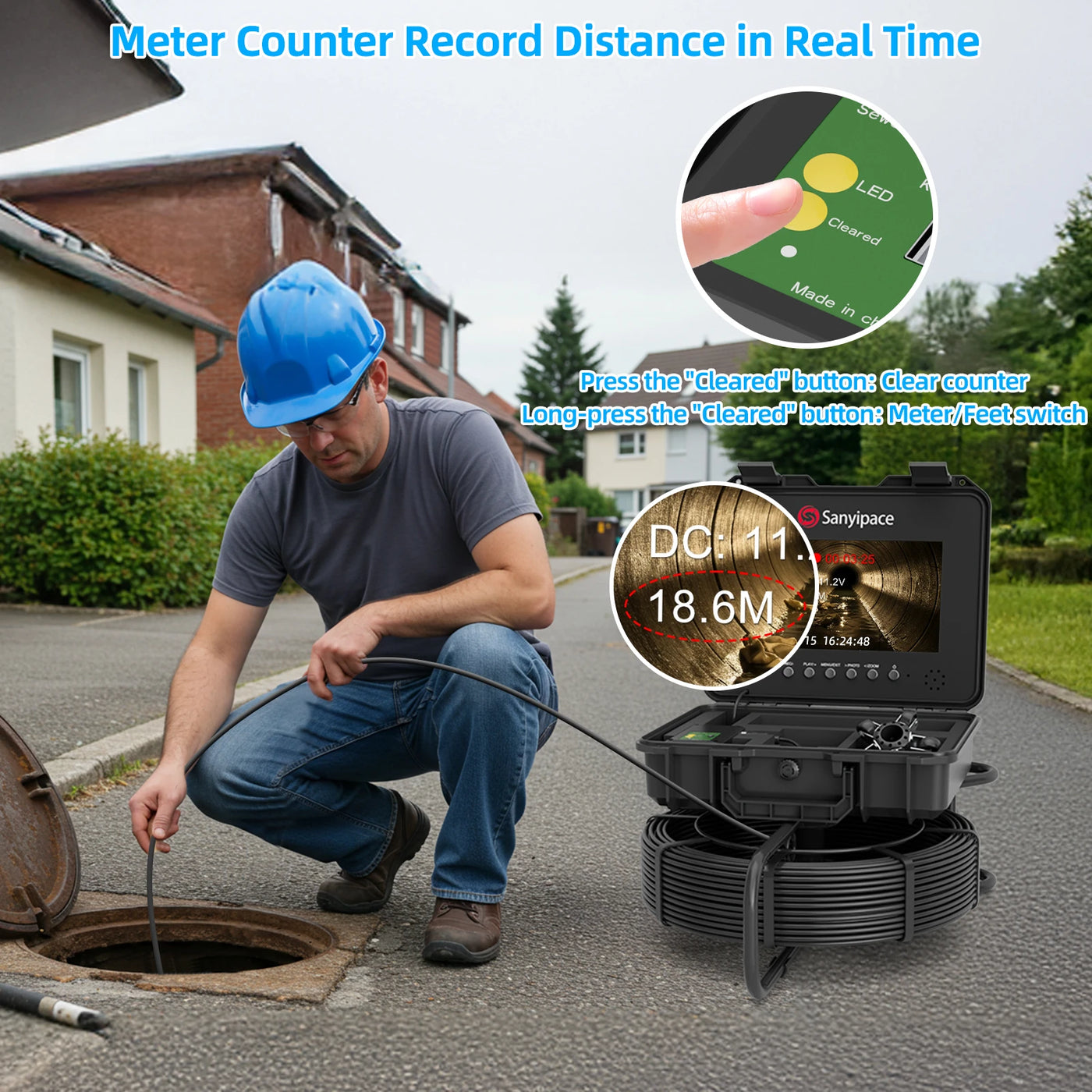 Sanyipace Slip Ring Reparationsdel til Kabeloprulning