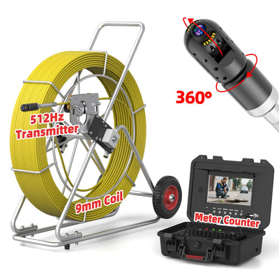 Sewer Inspection Camera with Rotating Camera