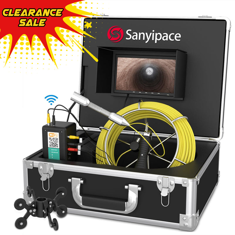 7 inch WIFI Plumbing Inspection Camera | 9723WF