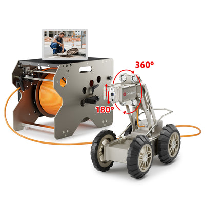 Robotic Sewer Crawler 360 Rotation Sewer Camera | U99360 (Shipped within a week)