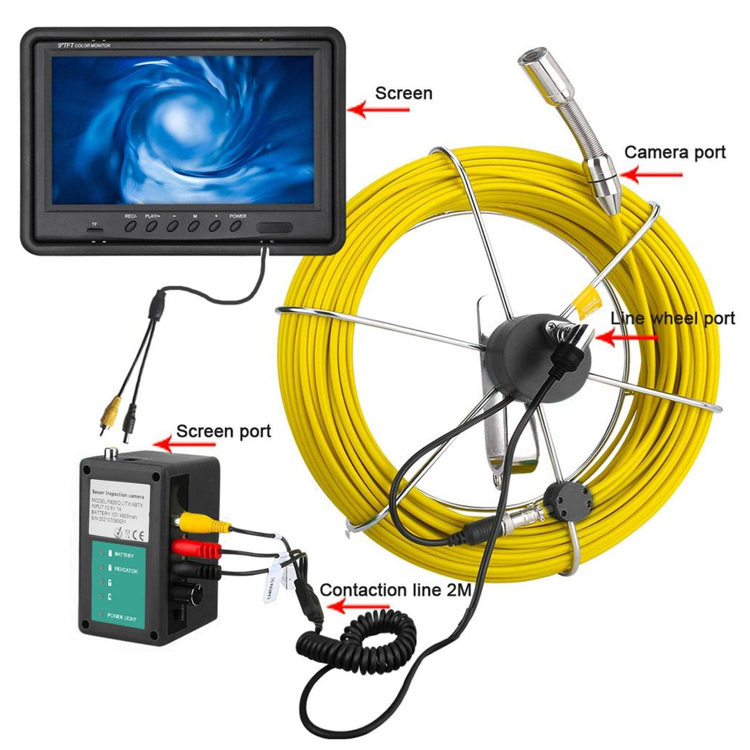 Plumbing Camera F929DJTX Connecting Cables Sanyipace