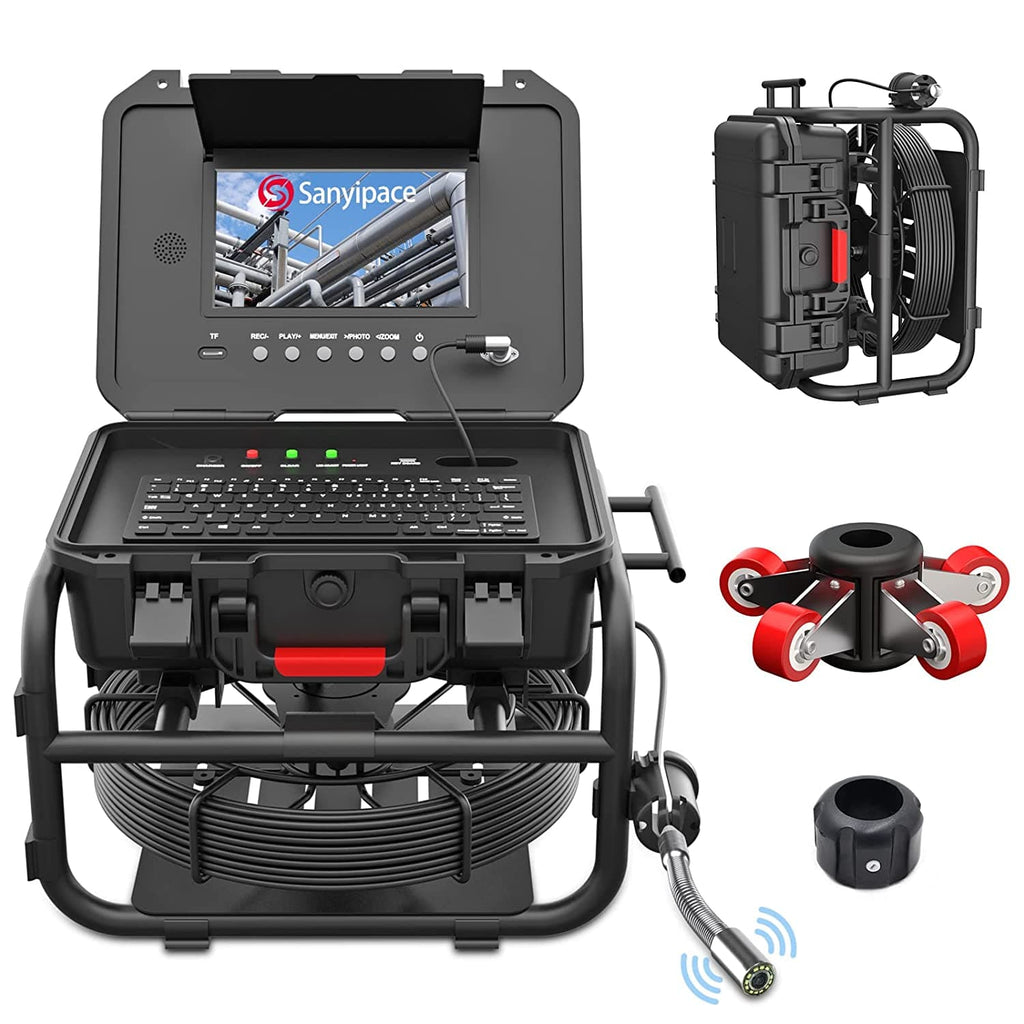 Drain Camera Harder Cable with 512Hz sonde & Meter Counter | F5100DJKABTX